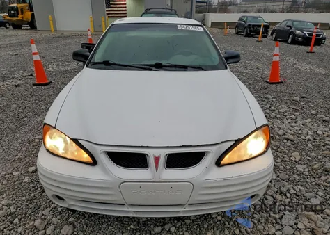 2001 Pontiac Grand Am Se1 from USA, damaged, VIN 1G2NF52E11M524296